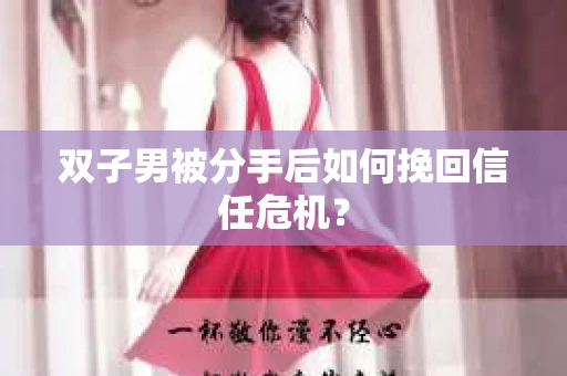 双子男被分手后如何挽回信任危机？