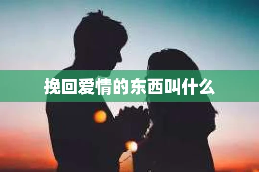 挽回爱情的东西叫什么